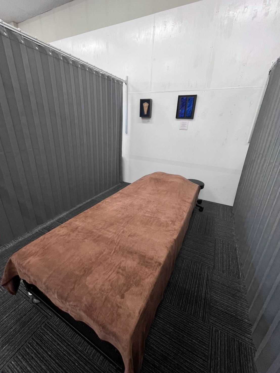 完全個室のプライベート施術室の写真